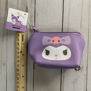 NWT Sanrio Kuromi Mini Pouch